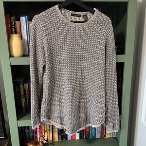 Jeanne Pierre Black and White Knit Sweater